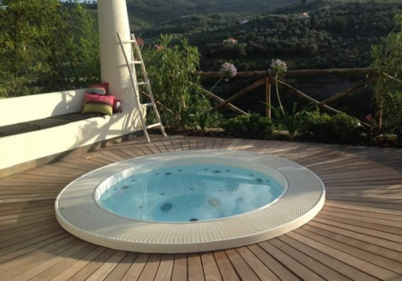 Переливной спа бассейн Sunrans SR818