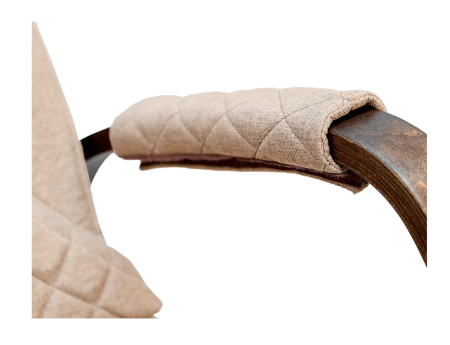 Массажное кресло качалка FUJIMO CAROLINE F2001 TCF Бежевый (TONY 12)